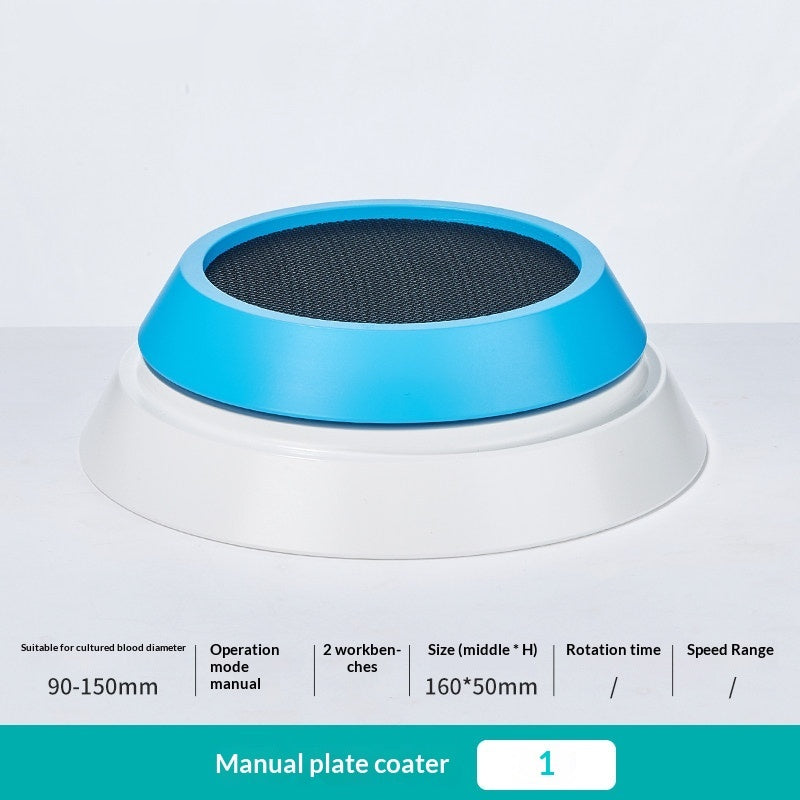 Manual Automated Spreader Can Coat Bacterial Culture Dishes Microbial Culture Media Double-Sided