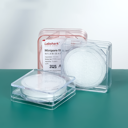 Biological Microporous Hydrophilic Hydrophobic Acid-Base Resistant PTFE Disposable Filter Membrane