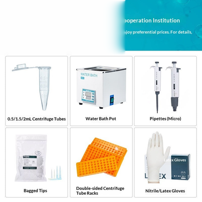 Biological Centrifuge Tube Explosion-Proof Clip 0.5-1.5ml Eight-Row Sample Boiling Laboratory