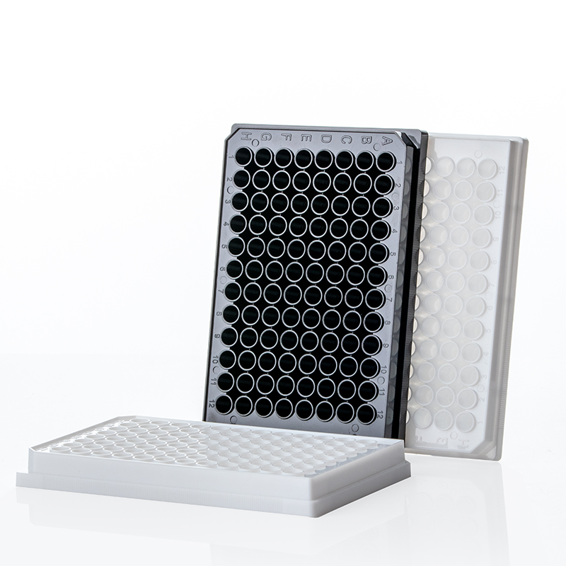 Lab Microwell Plate 96 Well Plate Detachable PP Material U-Bottom 0.2ml Capacity for ELISA