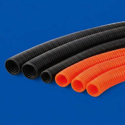PVC Corrugated Cable Protection Pipe (per Meter)