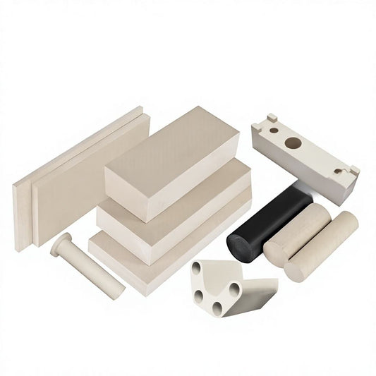 PEEK Sheet and Rod Stock, Custom-Cut (CNC Machined)