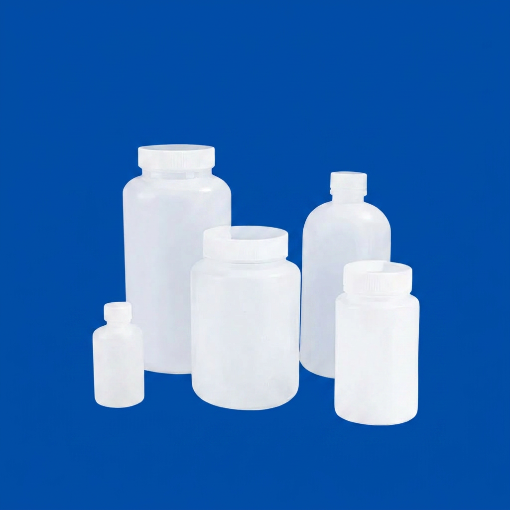 PE Wide-Mouth Packaging Bottle