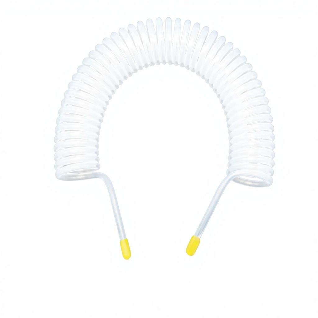 PFA Coiled Spring Tube Spray Gun Set