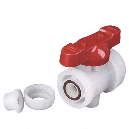 PVDF Ball Valve, Socket Weld and Butt Weld, 1/2-2 in