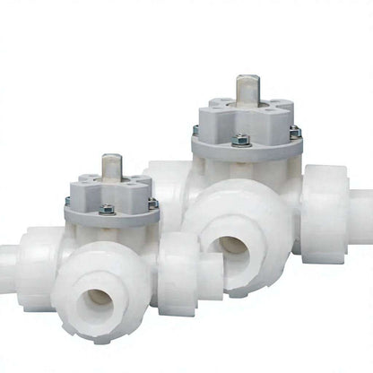 PVDF Ball Valve, Socket Weld and Butt Weld, 1/2-2 in