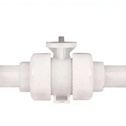 PVDF Ball Valve, Socket Weld and Butt Weld, 1/2-2 in