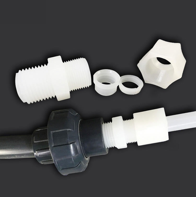 PVDF 45-Degree Elbow Tube Fitting