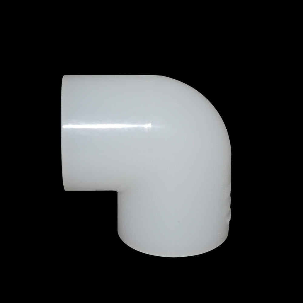 PVDF 90-Degree Elbow Pipe Fitting, OD 20-315 mm