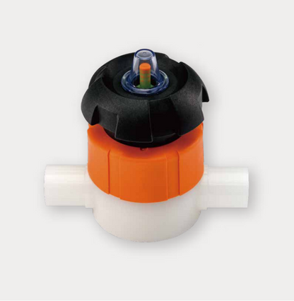 PVDF Diaphragm Valve, Butt Fusion, OD20-OD63
