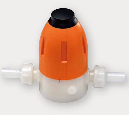 PVDF Diaphragm Valve, Butt Fusion, OD20-OD63