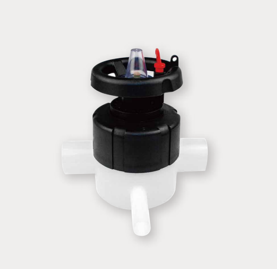 PVDF Diaphragm Valve, Butt Fusion, OD20-OD63