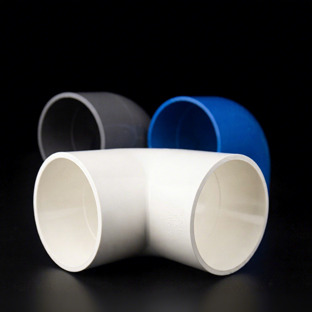 PVC-U 90-Degree Elbow Pipe Fitting