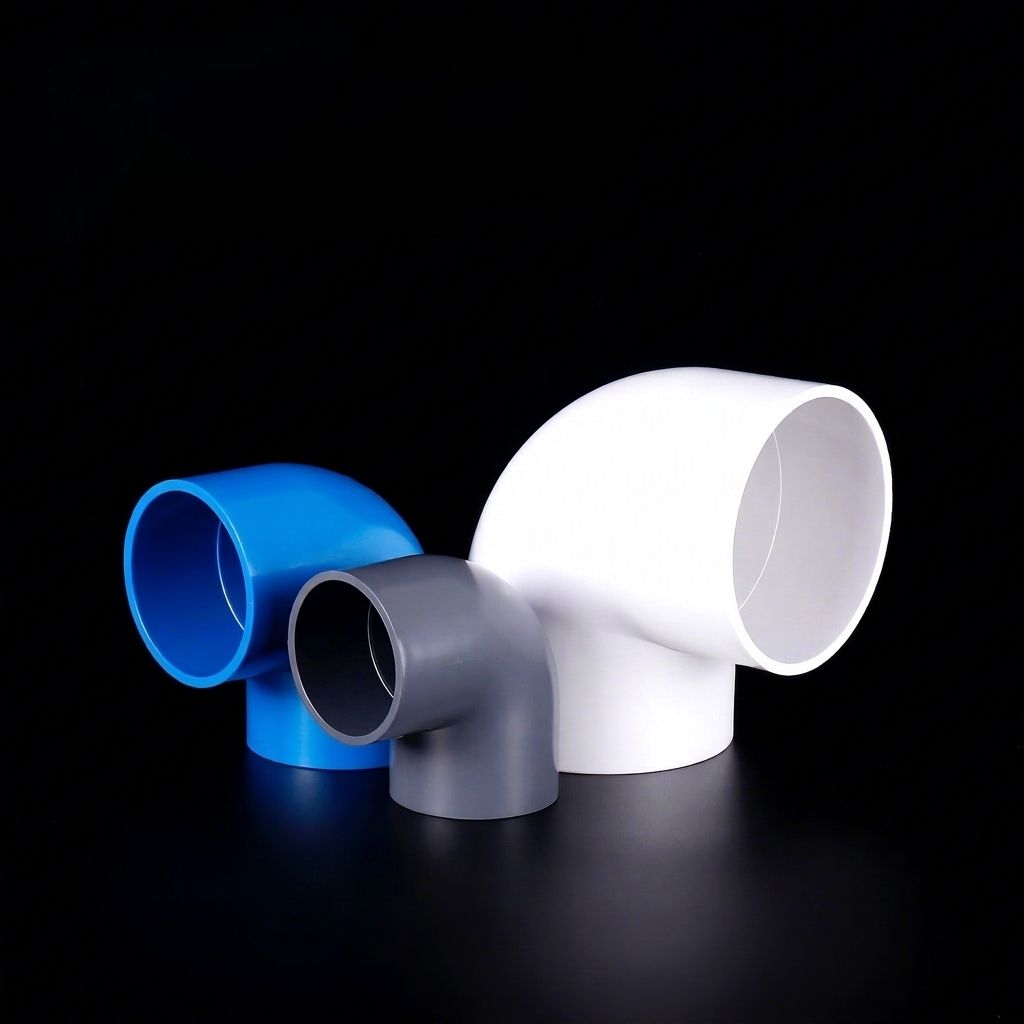 PVC-U 90-Degree Elbow Pipe Fitting