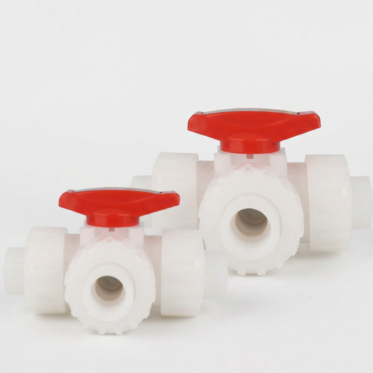 PVDF Flange Ball Valve, Q41F-10F