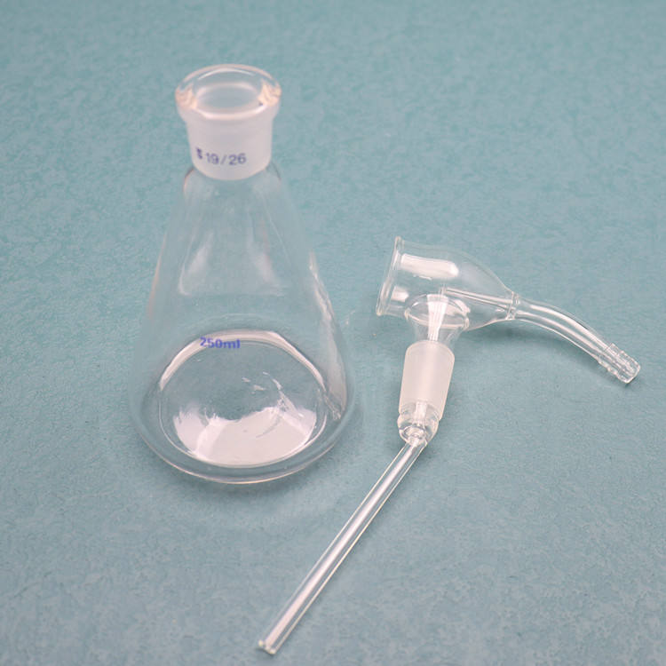 Glass Triangular thin-layer chromatography spray bottle