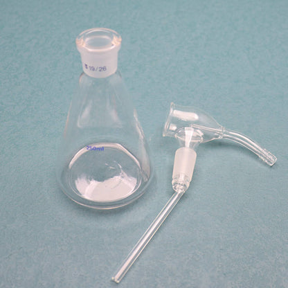 Glass Triangular thin-layer chromatography spray bottle