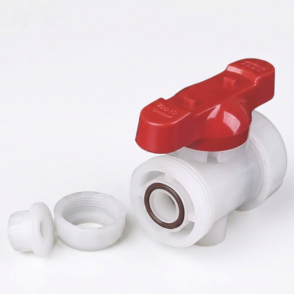PVDF Flange Ball Valve, Q41F-10F