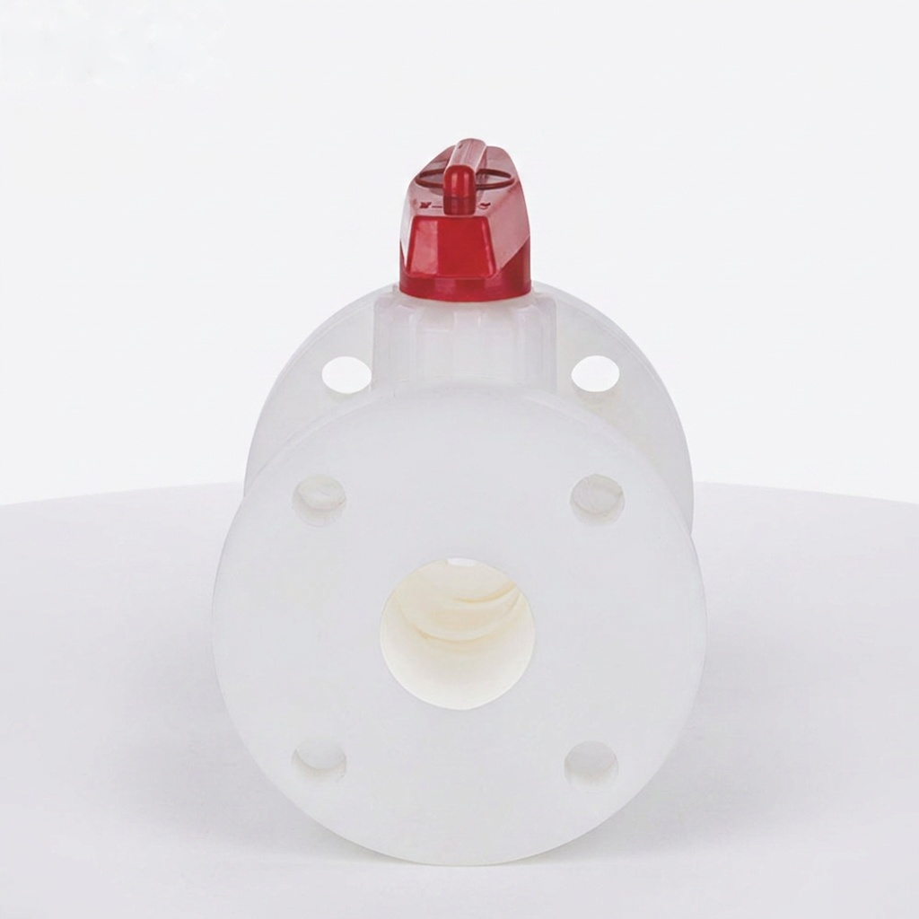 PVDF Flange Ball Valve, Q41F-10F