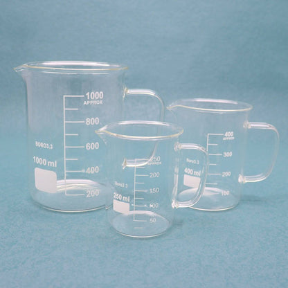 Borosilicate Glass Beaker with Handle