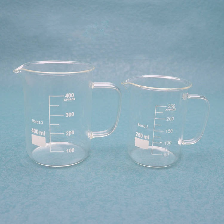 Borosilicate Glass Beaker with Handle