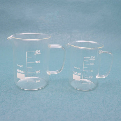 Borosilicate Glass Beaker with Handle