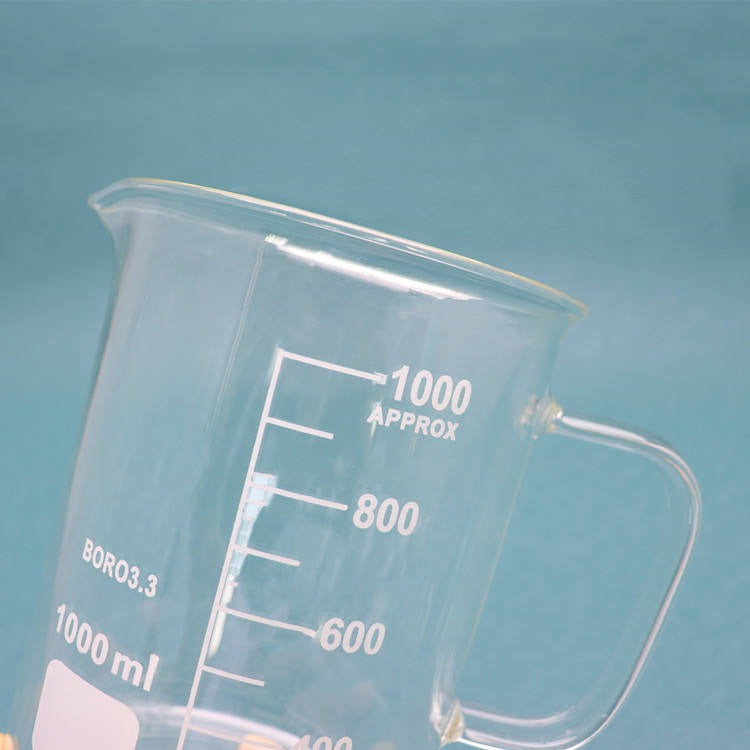 Borosilicate Glass Beaker with Handle