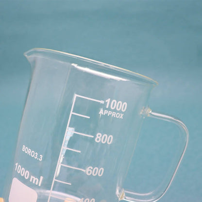 Borosilicate Glass Beaker with Handle