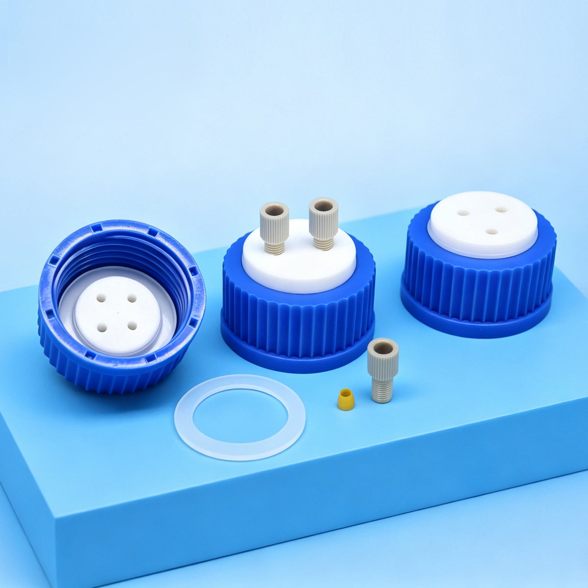 GL45 Ported Screw Cap