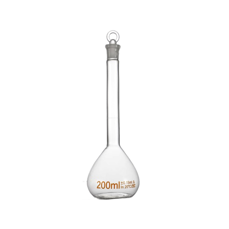 Class A Borosilicate Glass Volumetric Flask, Clear