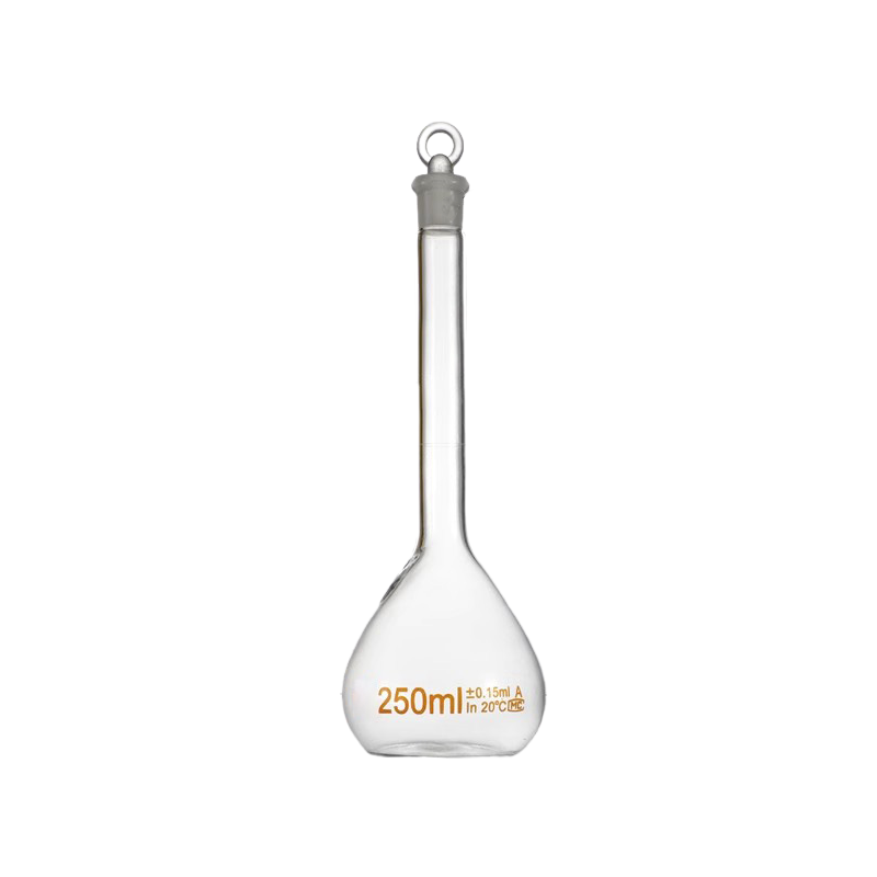 Class A Borosilicate Glass Volumetric Flask, Clear