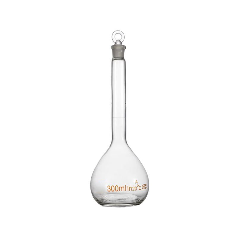 Class A Borosilicate Glass Volumetric Flask, Clear