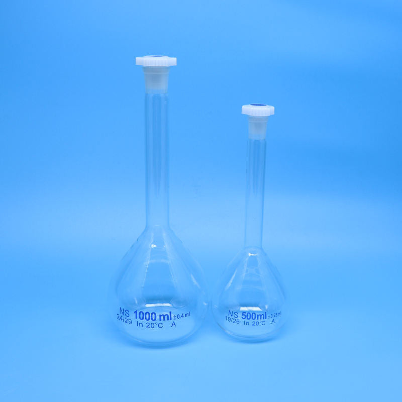 Class A Borosilicate Glass Volumetric Flask, Clear