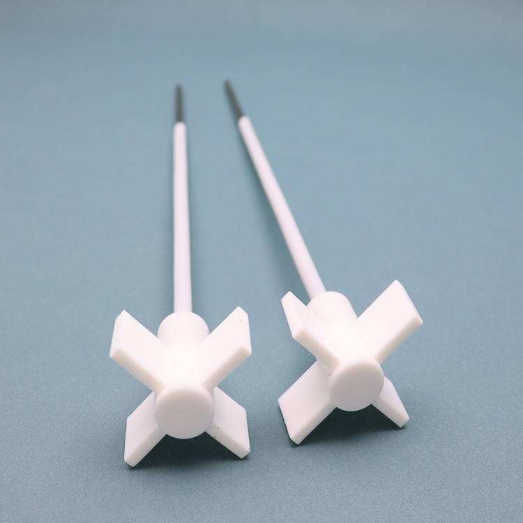 PTFE-Coated Stainless Steel Stirring Shaft with Fixed Paddle (C01801)