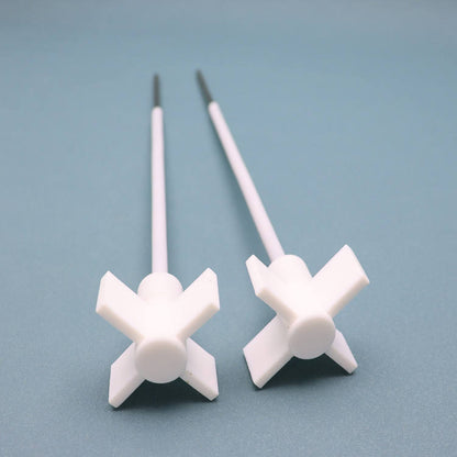 PTFE-Coated Stainless Steel Stirring Shaft with Fixed Paddle (C01801)
