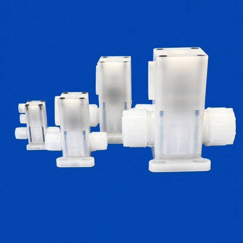 PFA Diaphragm Valve, 2-Way, Pneumatic