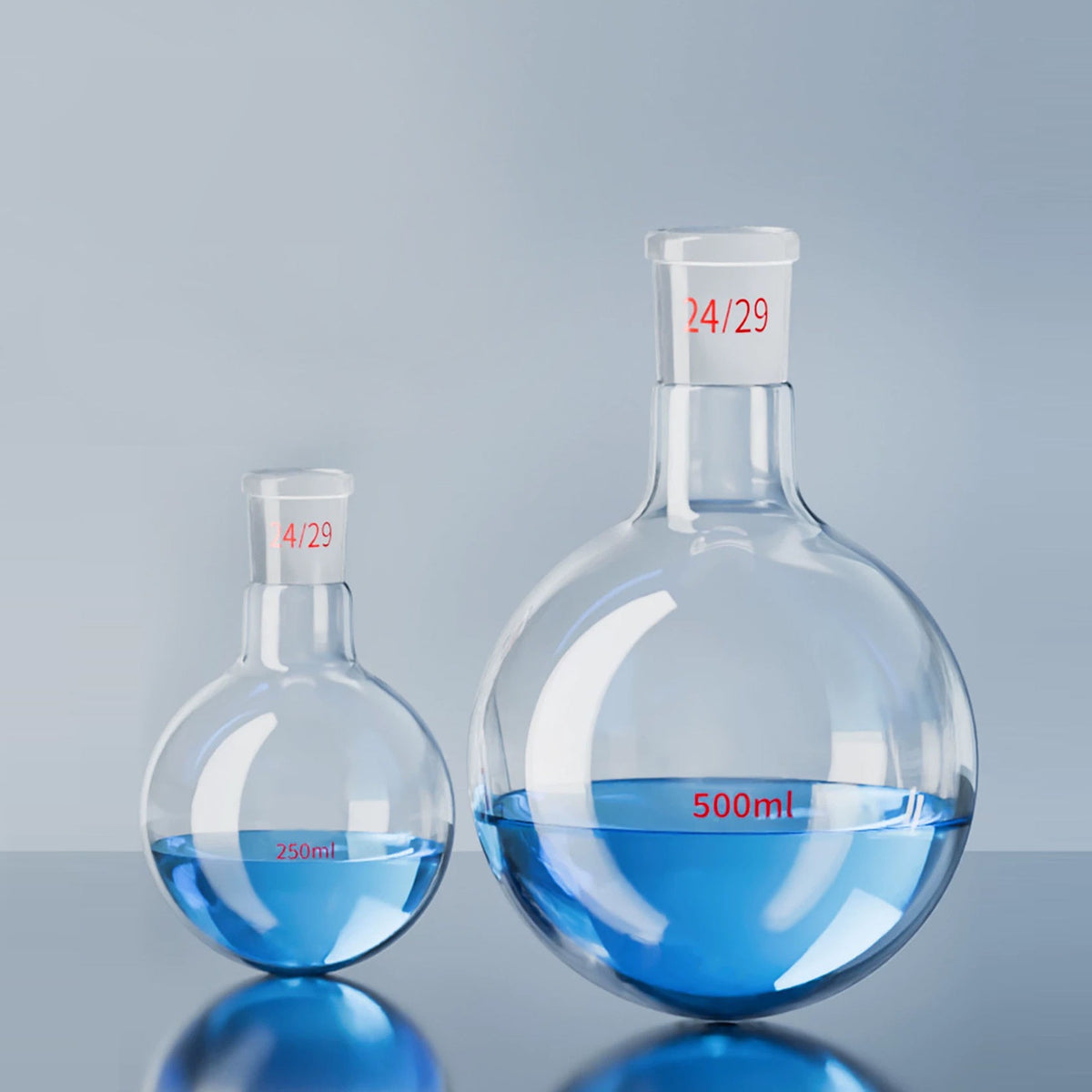 Distilling Flask, Flat Bottom