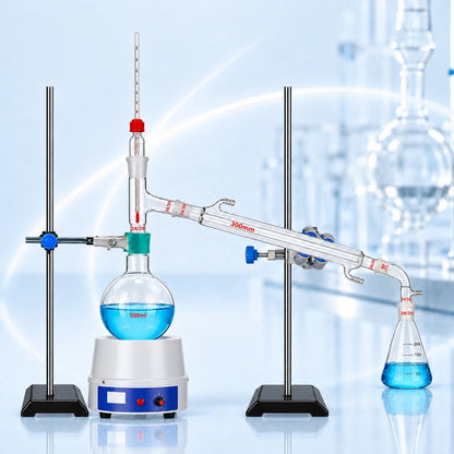 Glass Distillation Apparatus, 250ml-1000ml