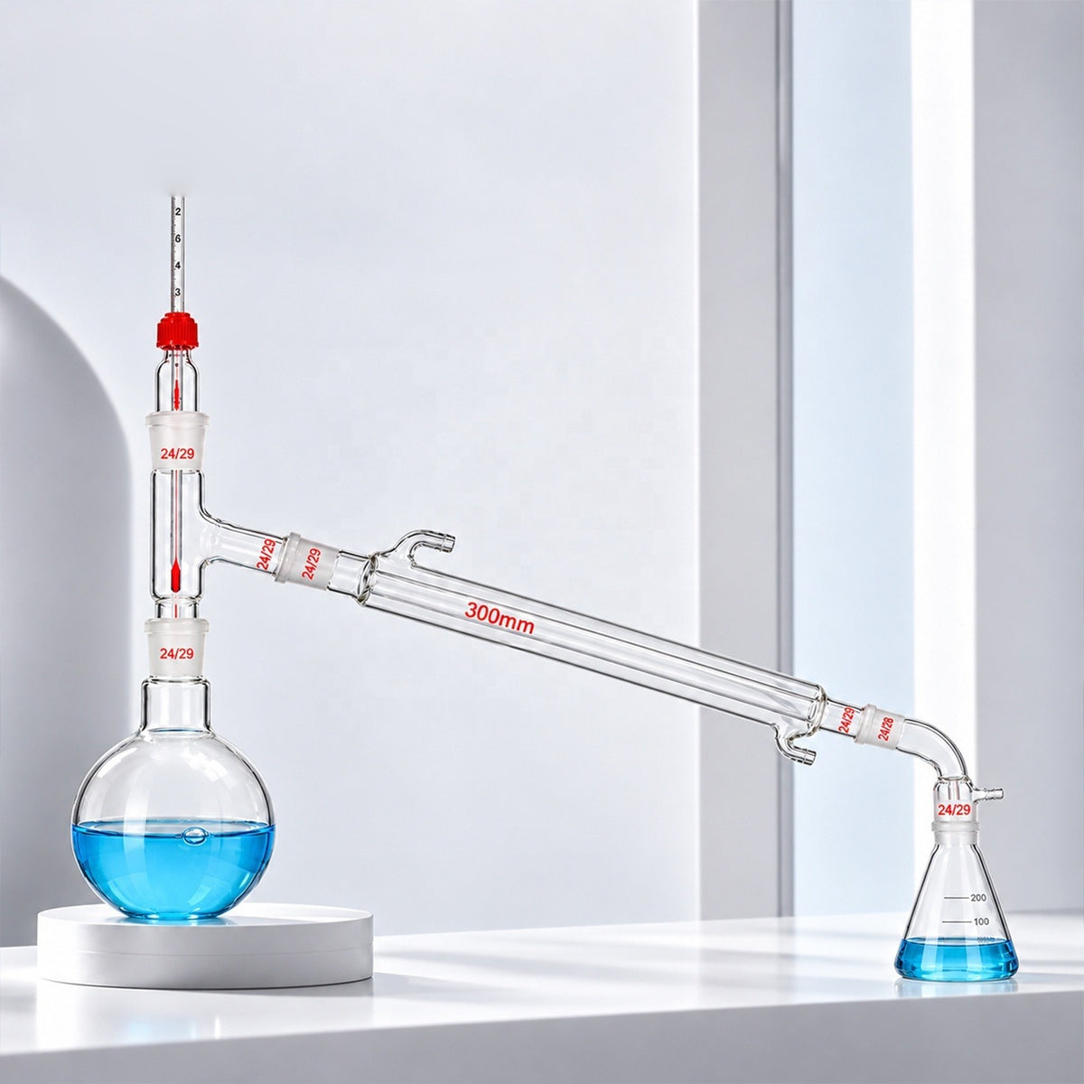 Glass Distillation Apparatus, 250ml-1000ml