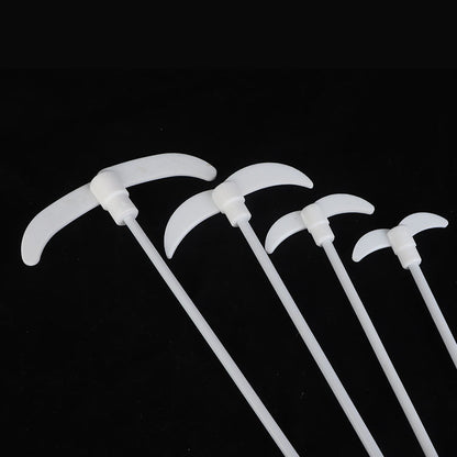 Folding centrifugal PTFE 2-blade stirring rod/shaft FULL SET
