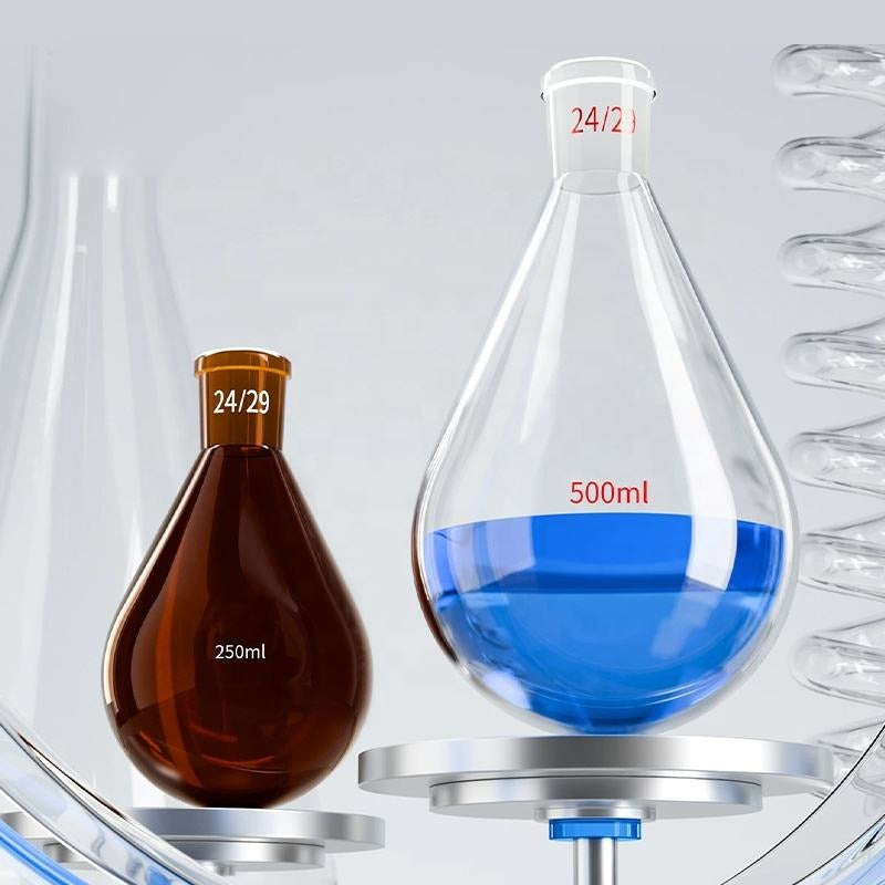 Eggplant-Shaped Rotary Evaporation Flask