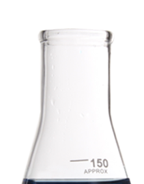 Borosilicate glass triangular flask SET