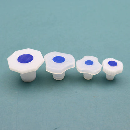 Silicone rubber stopper