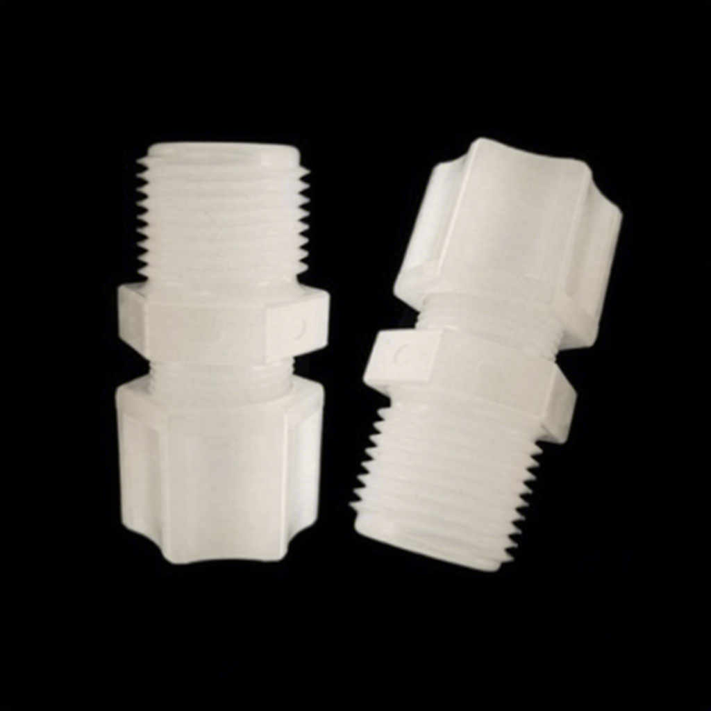 PVDF Ferrule Fitting, NPT Thread