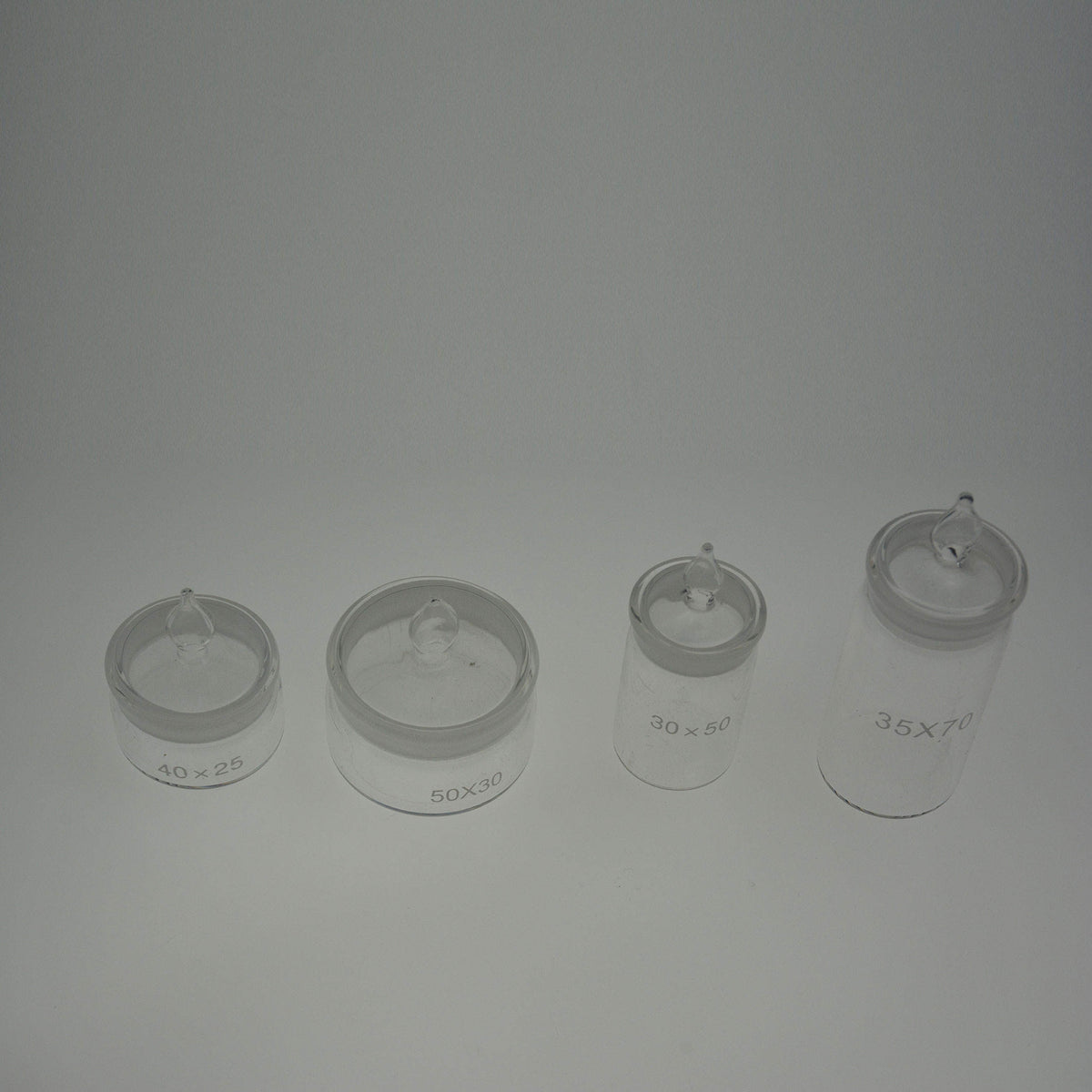 Glass Specific gravity bottle with capillary stopper
