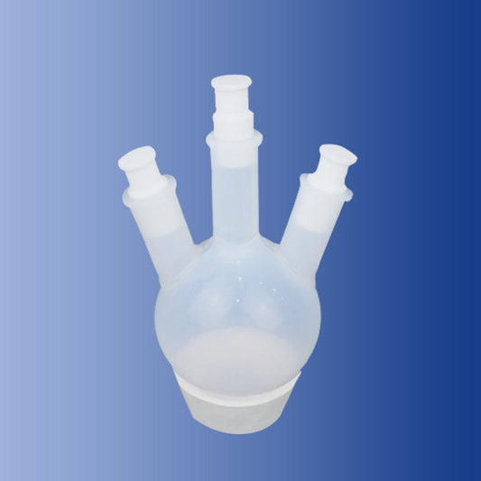 PFA Three-Neck Round-Bottom Flask