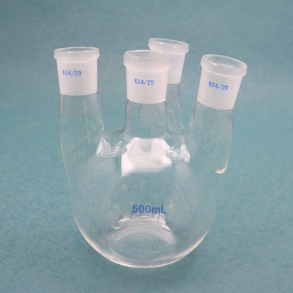 Four-Neck Round-Bottom Boiling Flask, 150ml-1000ml