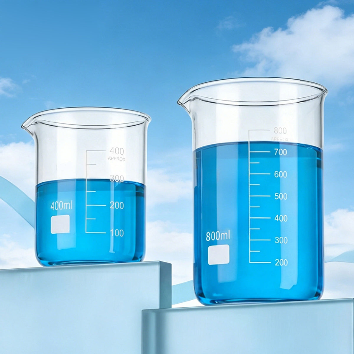 Glass Beaker, Tall Form