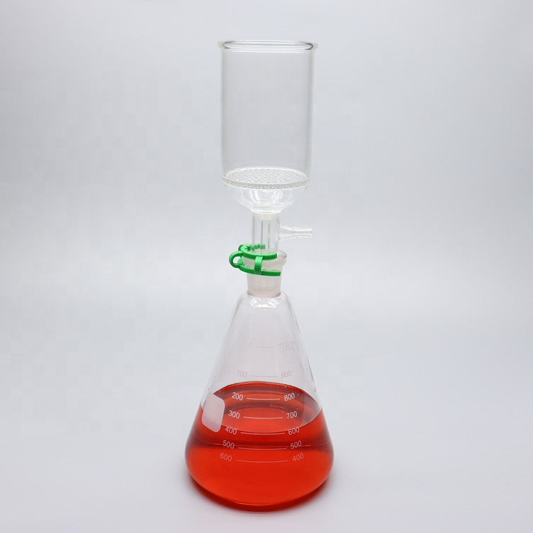 Glass Vacuum Suction Filtration Kit (Filter Bottle with Buchner Funnel)