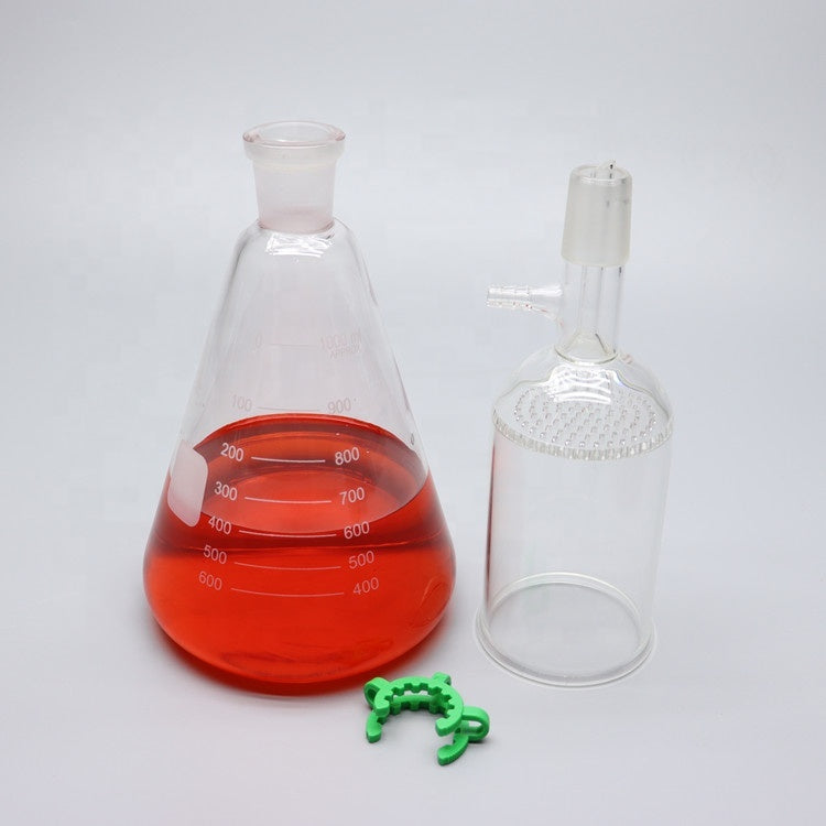 Glass Vacuum Suction Filtration Kit (Filter Bottle with Buchner Funnel)